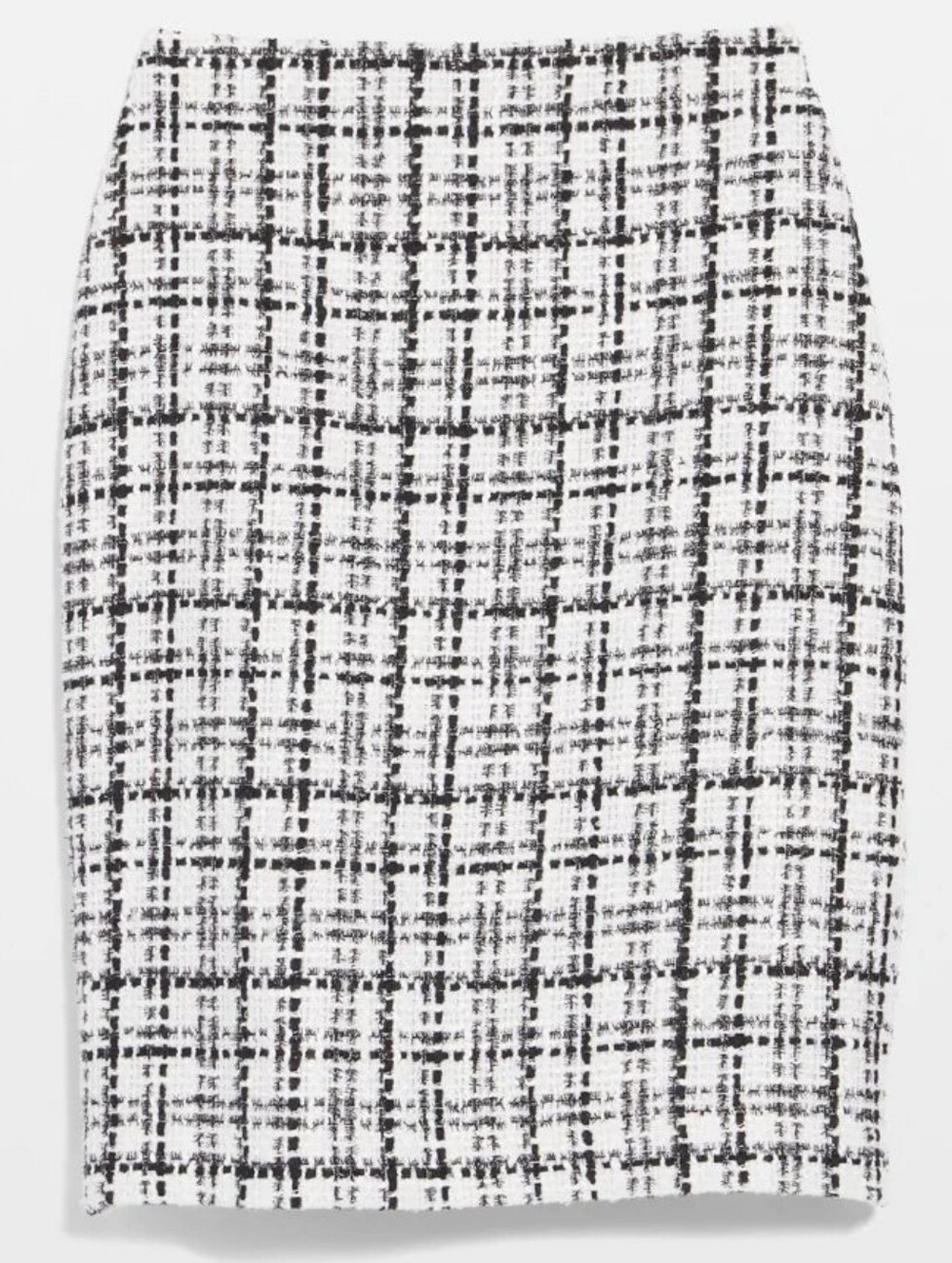White House Black Market Black & White Tweed Pencil Skirt - Picture 3 of 9